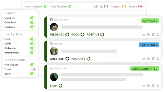 Interface for Customer Service