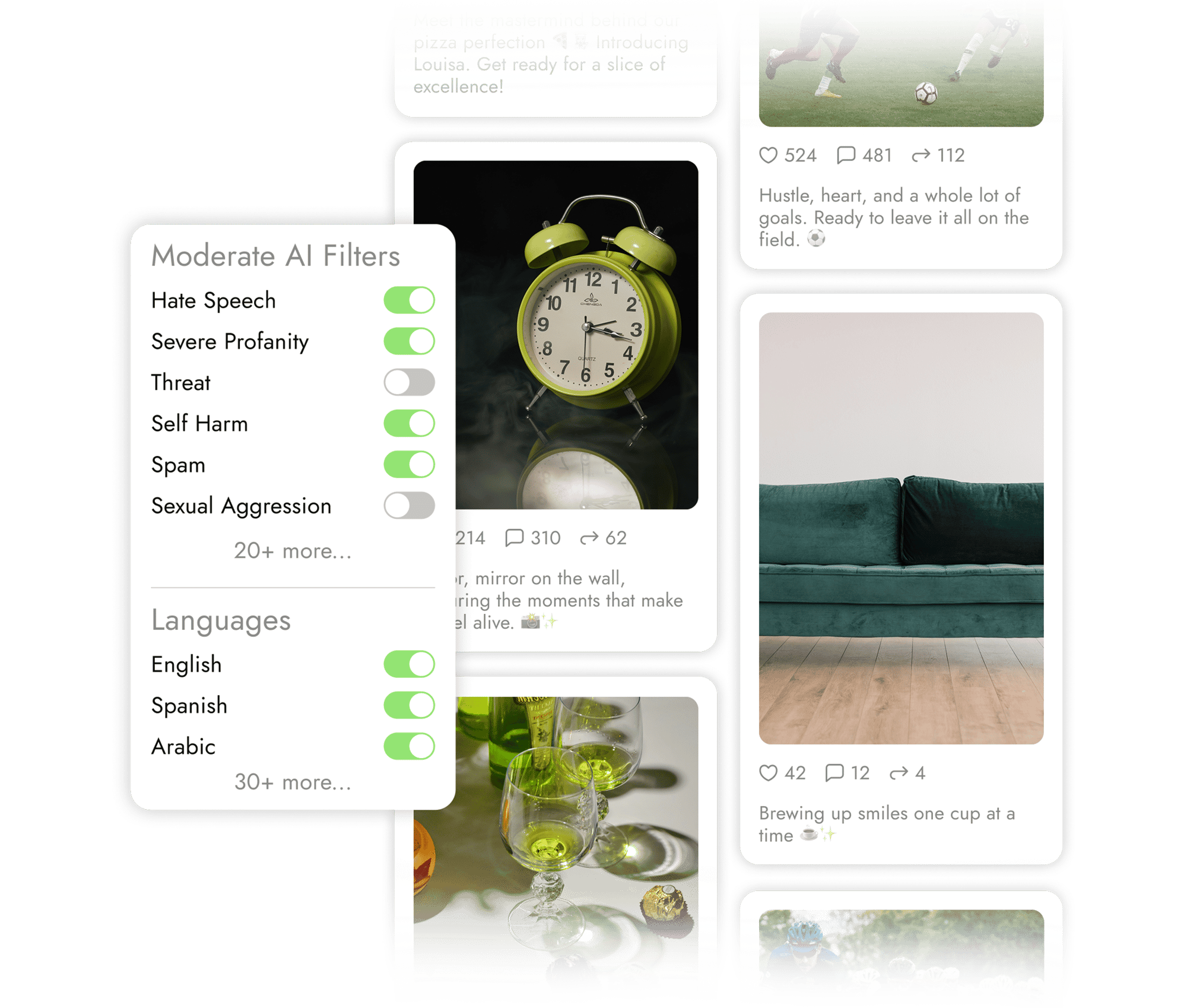 Moderate Filters Transparent Moderate Filters Transparent