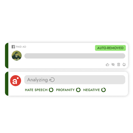 Arwen analyzing a recently posted comment