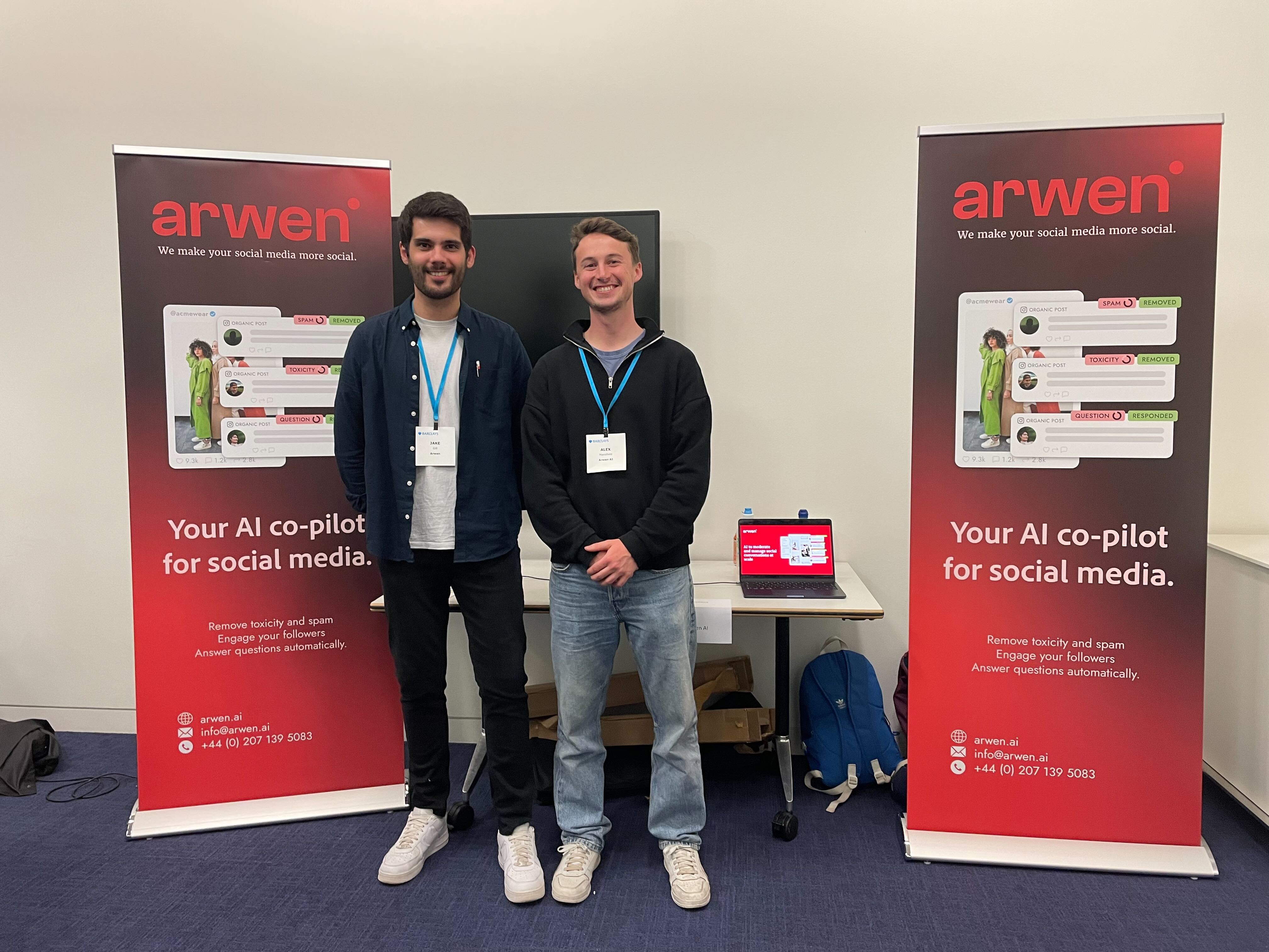 Arwen team attending moderation events